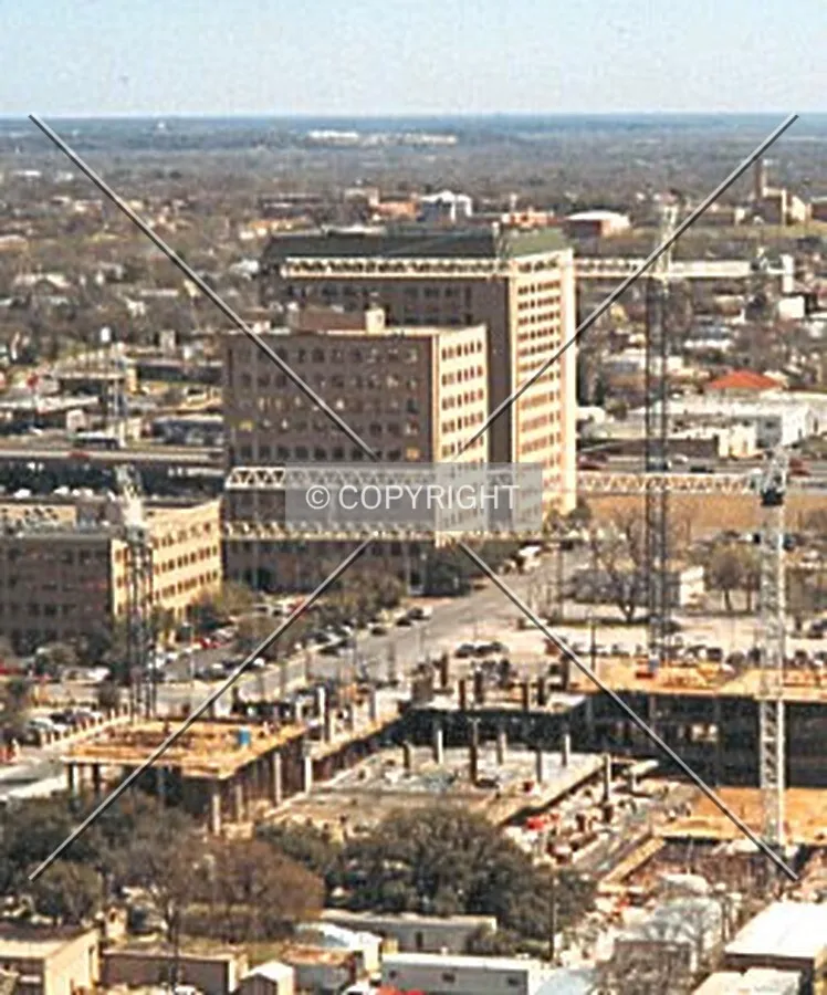 View looking east from the 21st floor outdoor balcony of 301 Congress