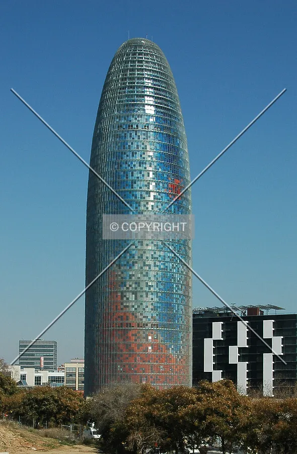 Building seen from the tramway