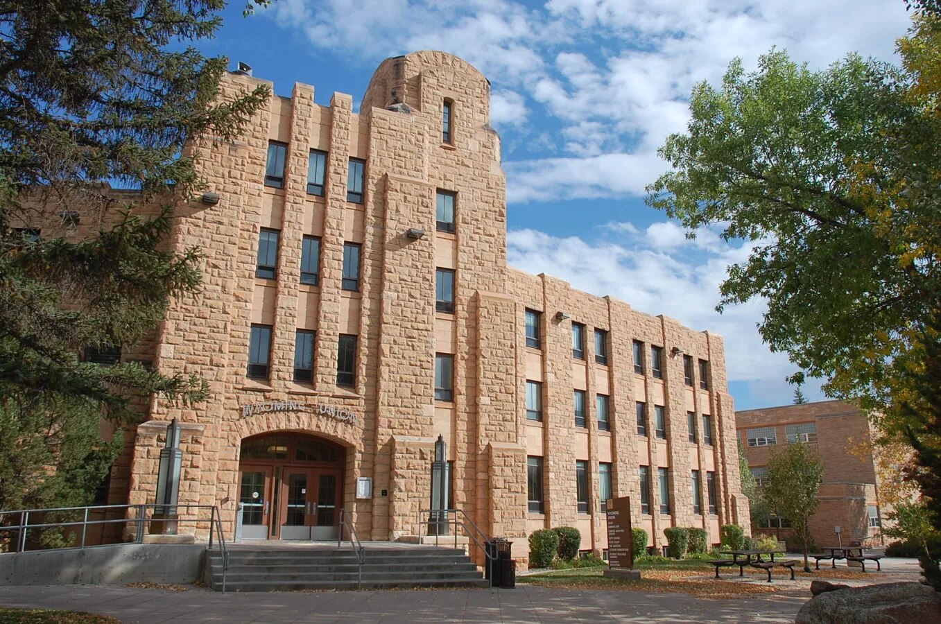 View to the southeast