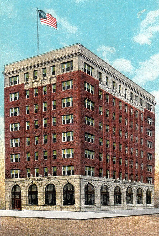 Vintage view from the south