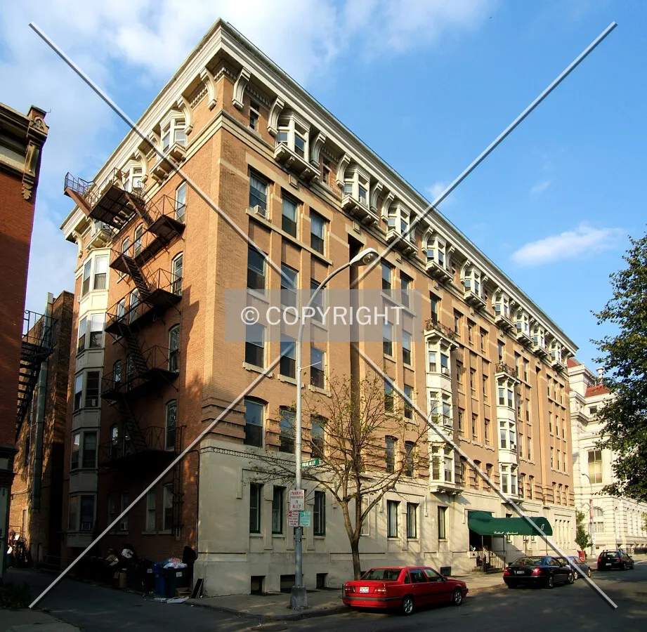 View from the southwest across State Street