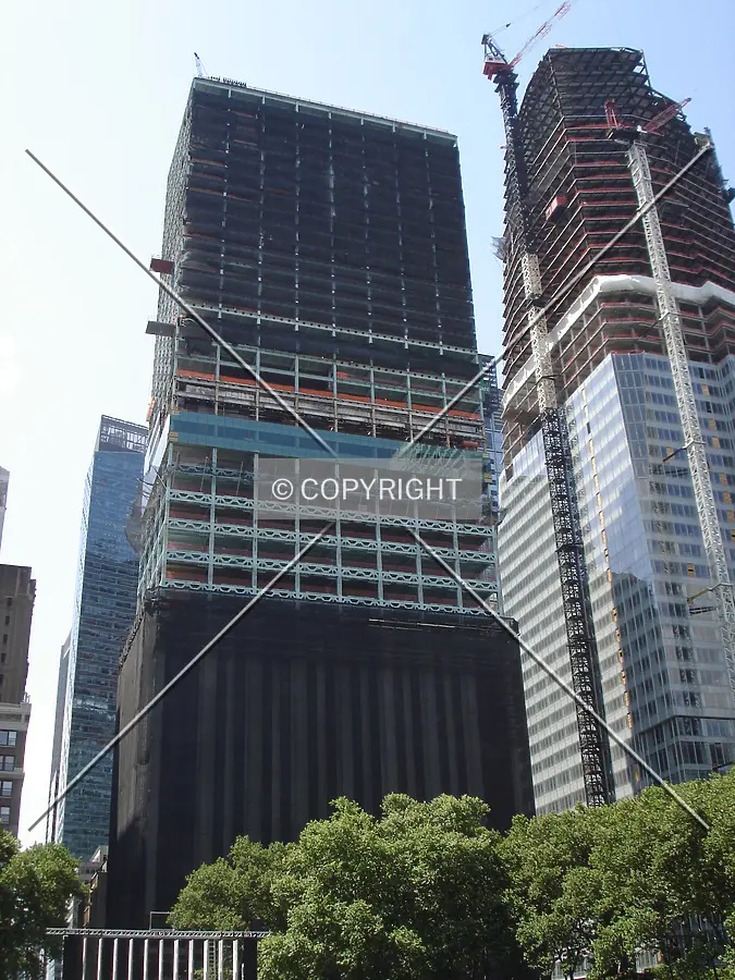 Looking west across Bryant Park