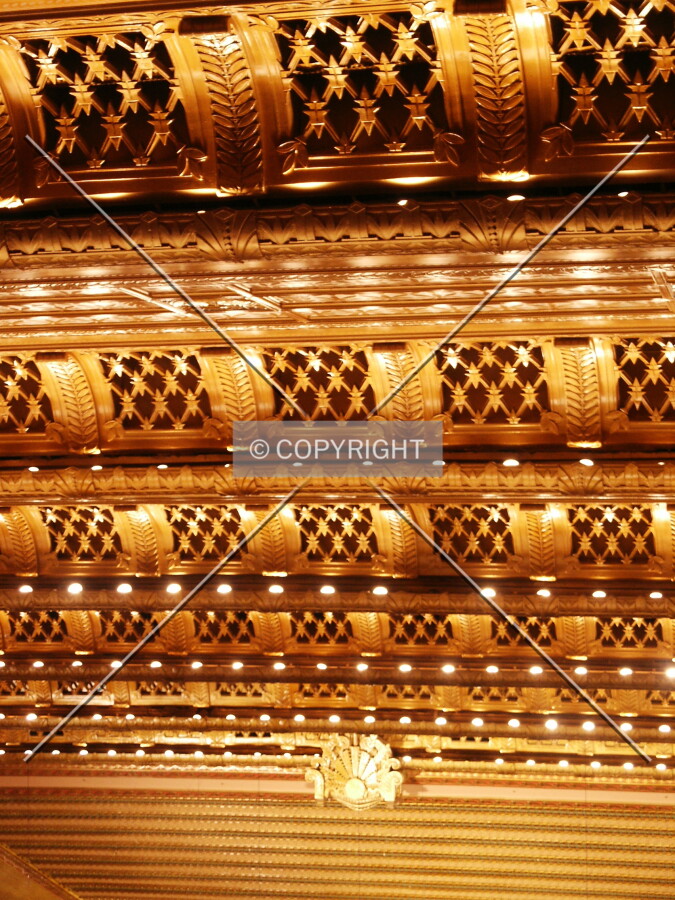 Opera house ceiling