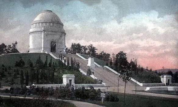 Vintage view from the south