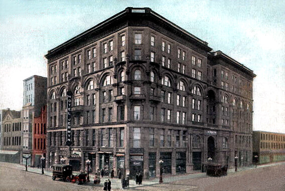 Vintage view from the east