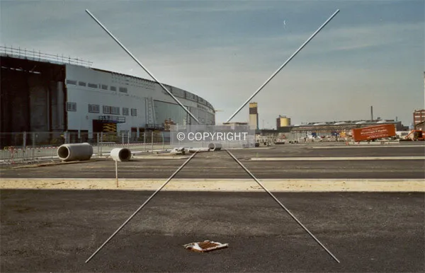 Parking place nearby the Entry-Plaza