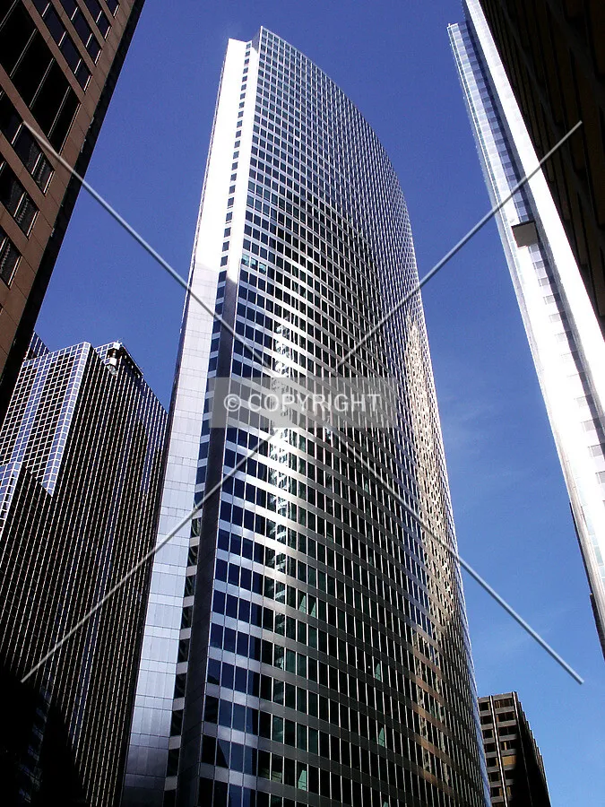 Looking up from the southwest