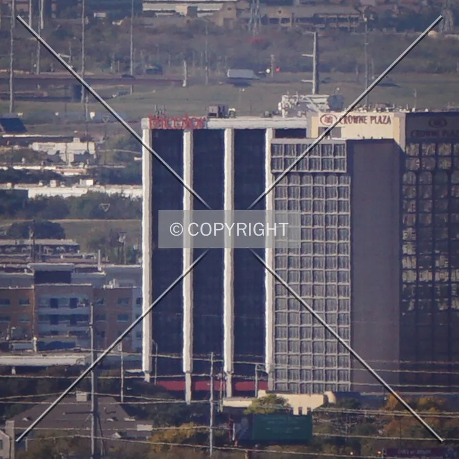 Distant view from the southeast; November 18, 2021