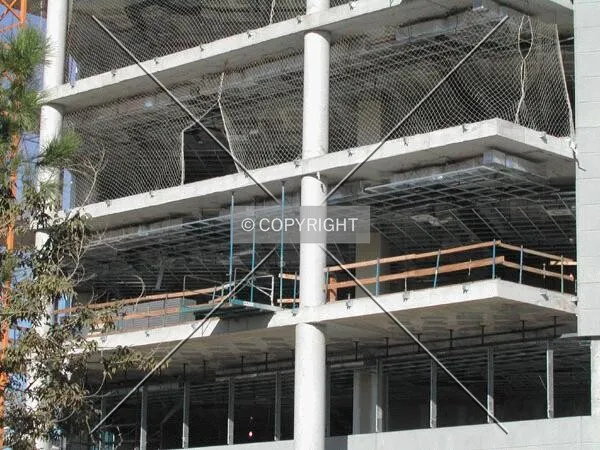 Inside the building