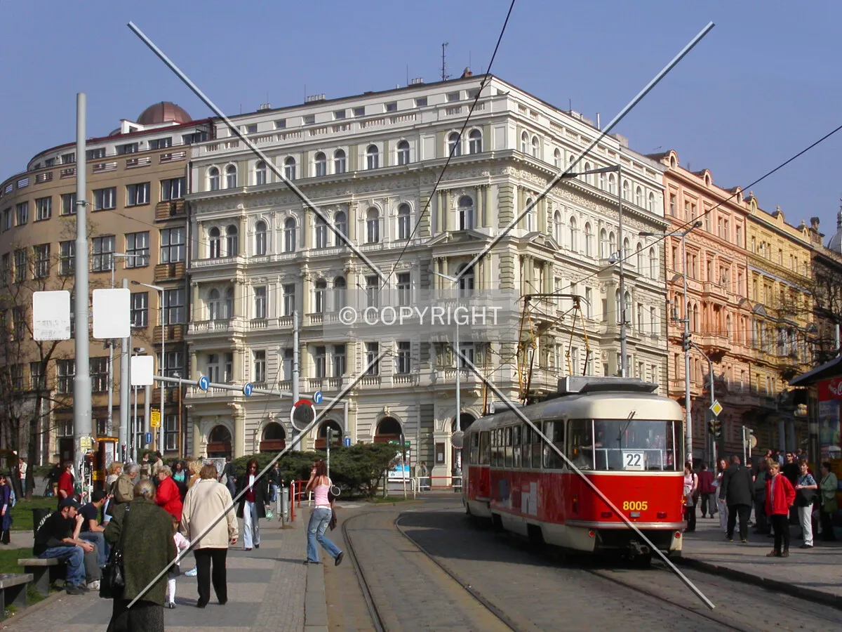 Looking east from Miru Square