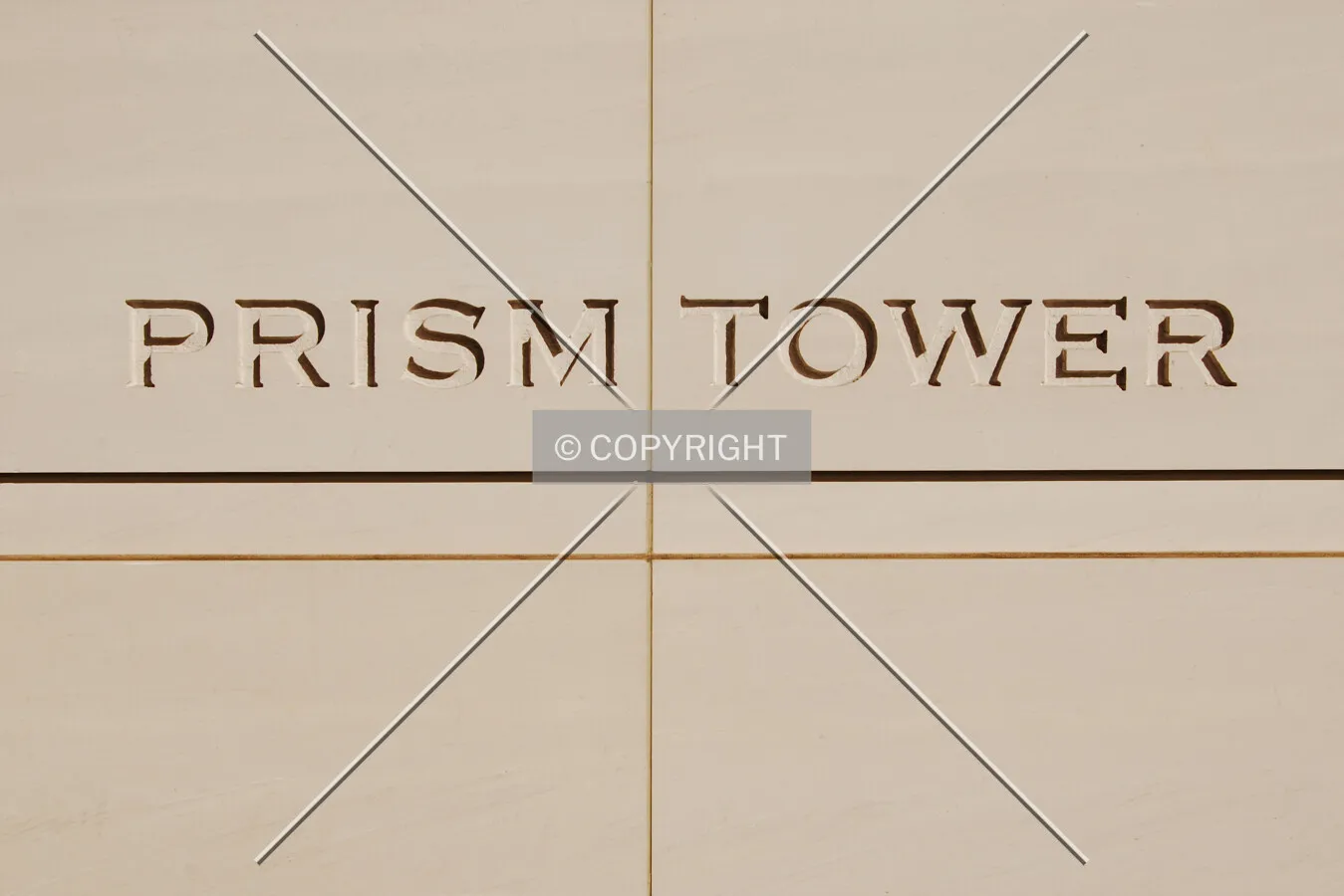 Sign near the front entrance