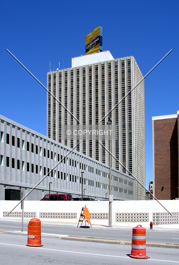 From West Michigan Street to the south