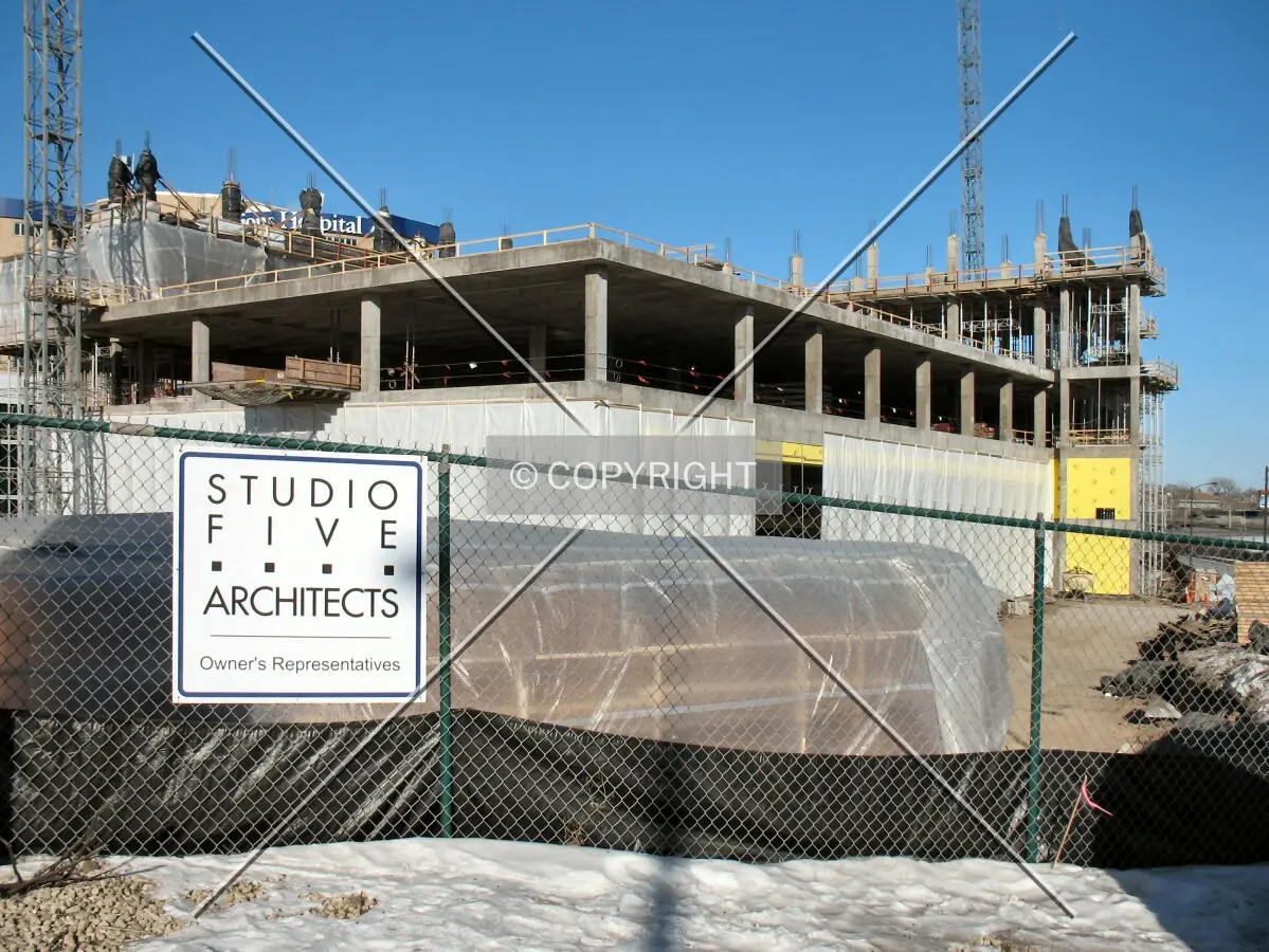 View to the north from East 12th Street/Jackson Streets