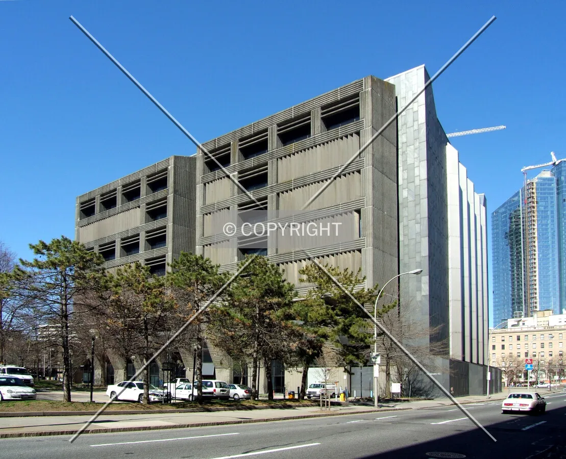 View from the southwest across Main Street