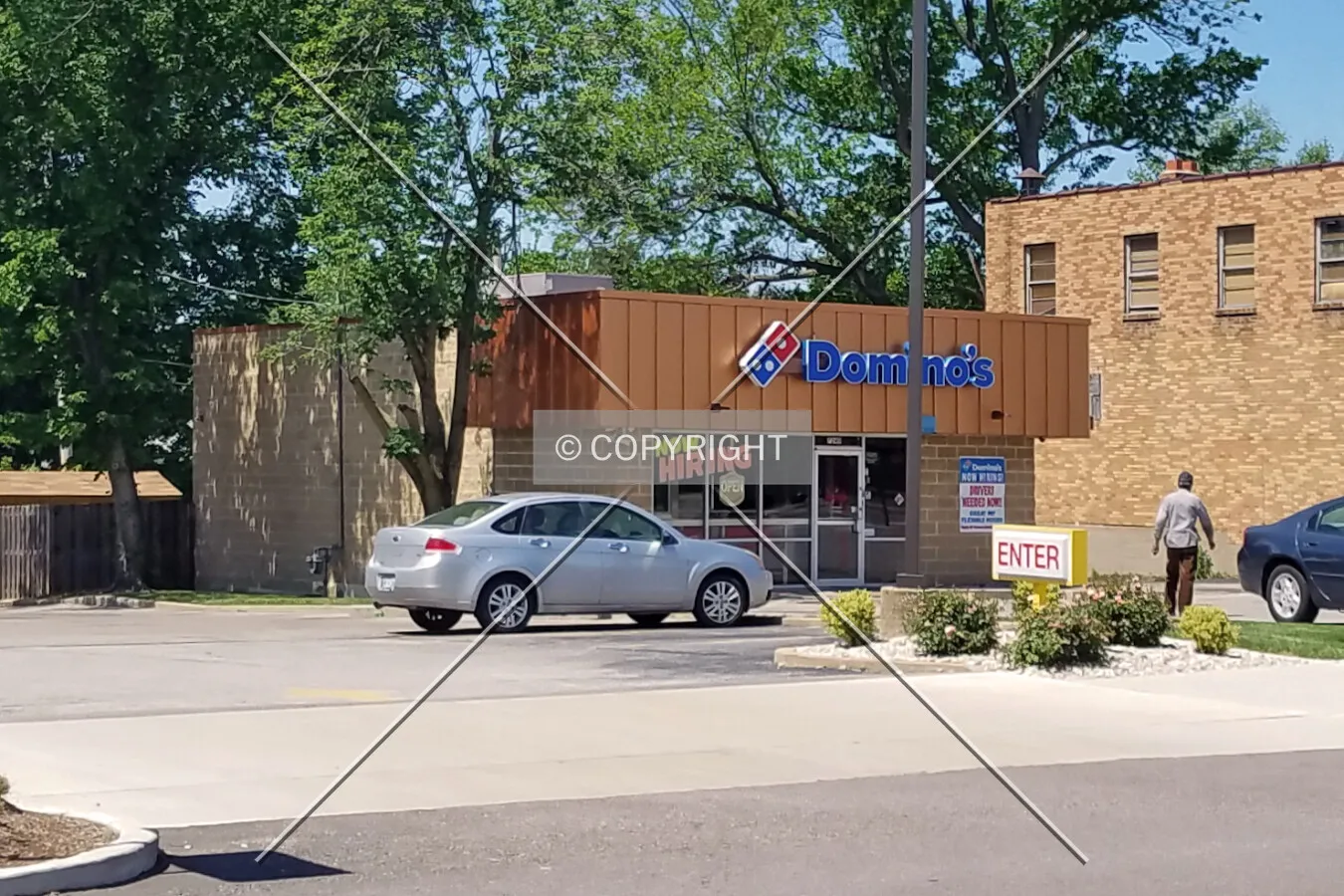 View from the east; May 16, 2017