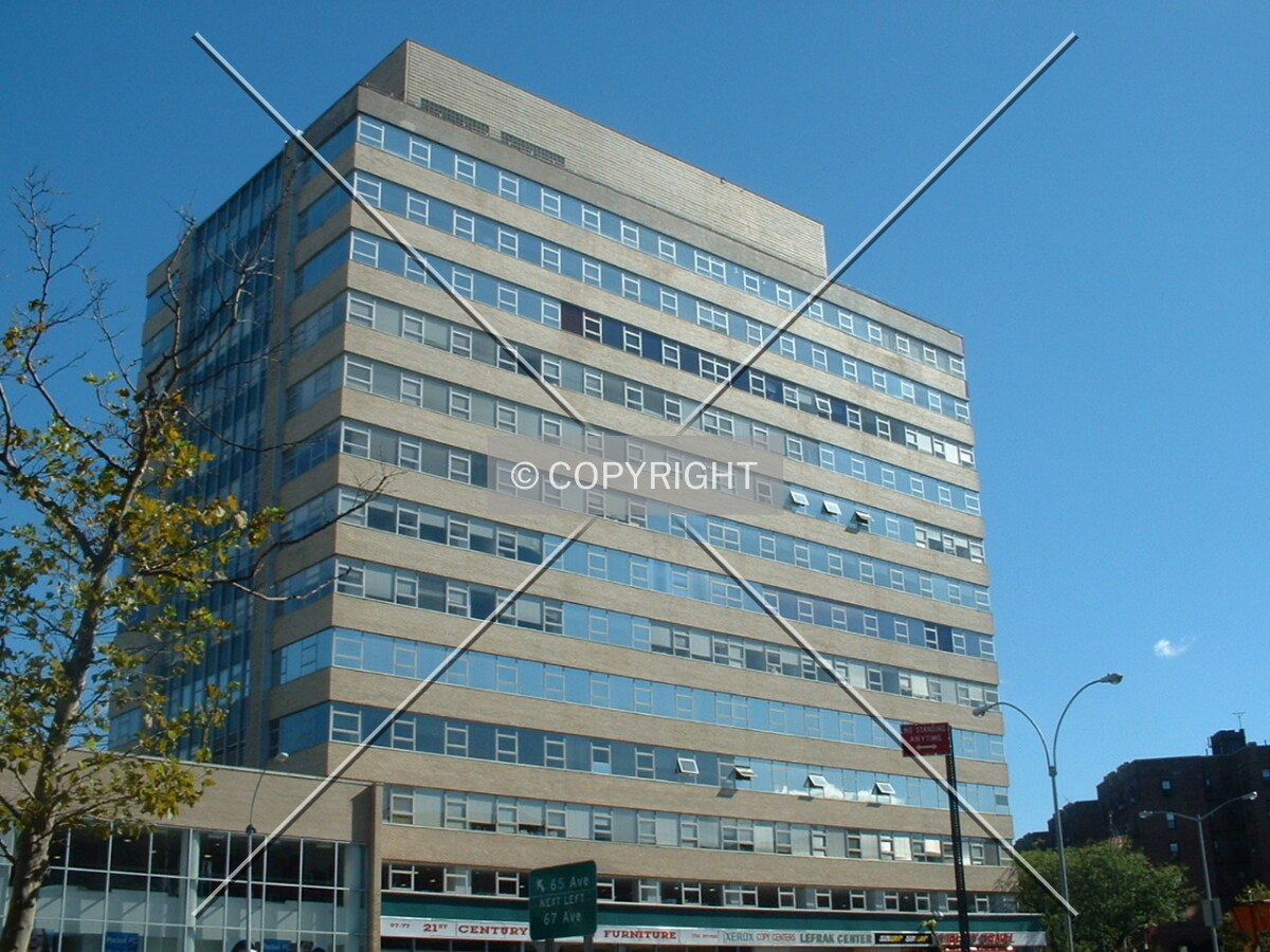 View from across Queens Boulevard