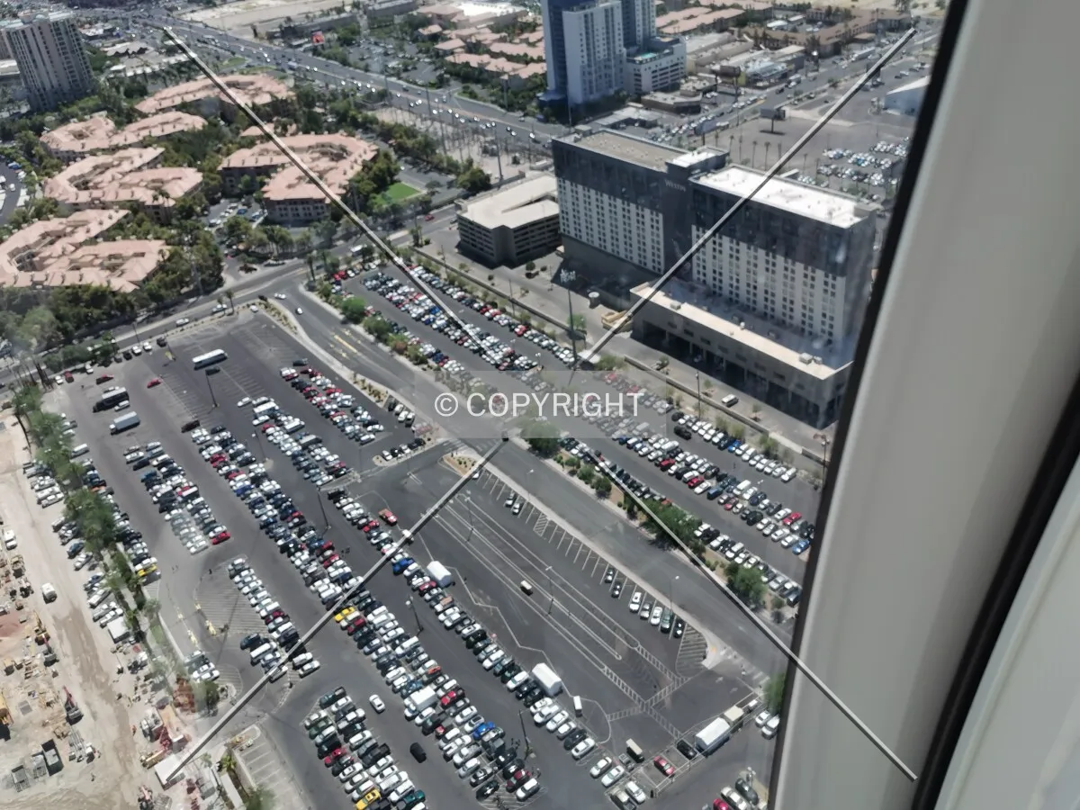 View over Las Vegas from High Roller