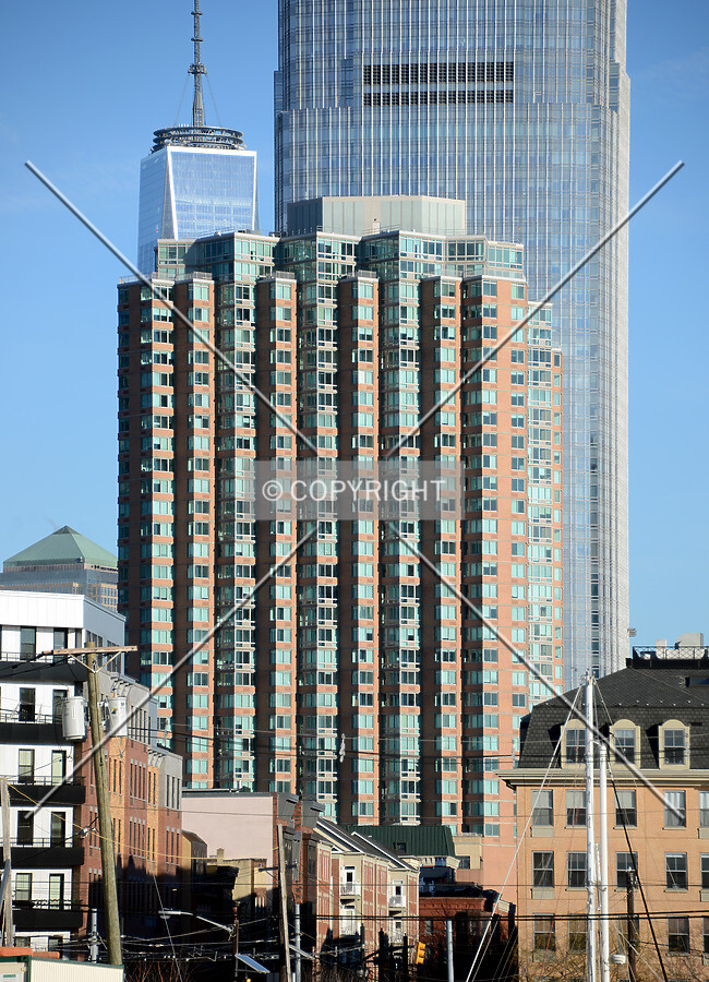View from the west along Essex Street