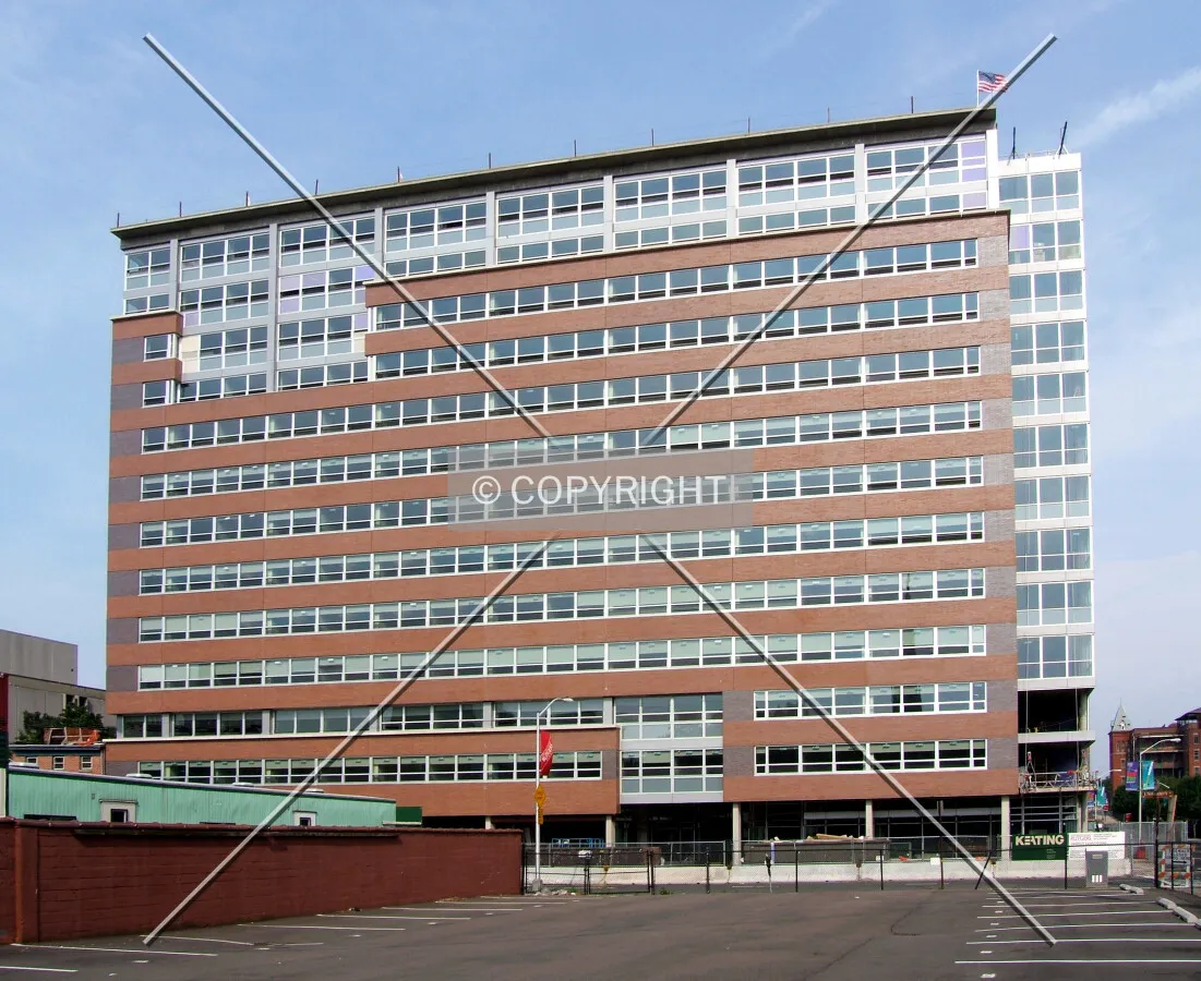 View from the southeast
