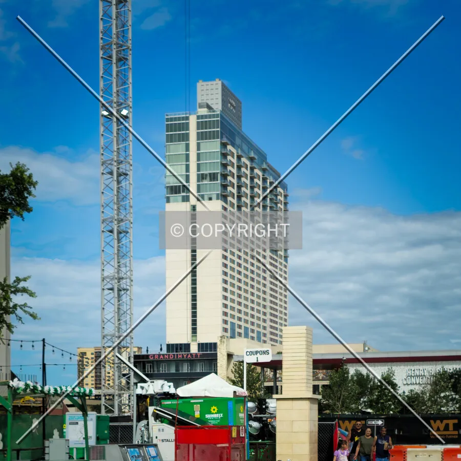 From the west; April 22, 2024
