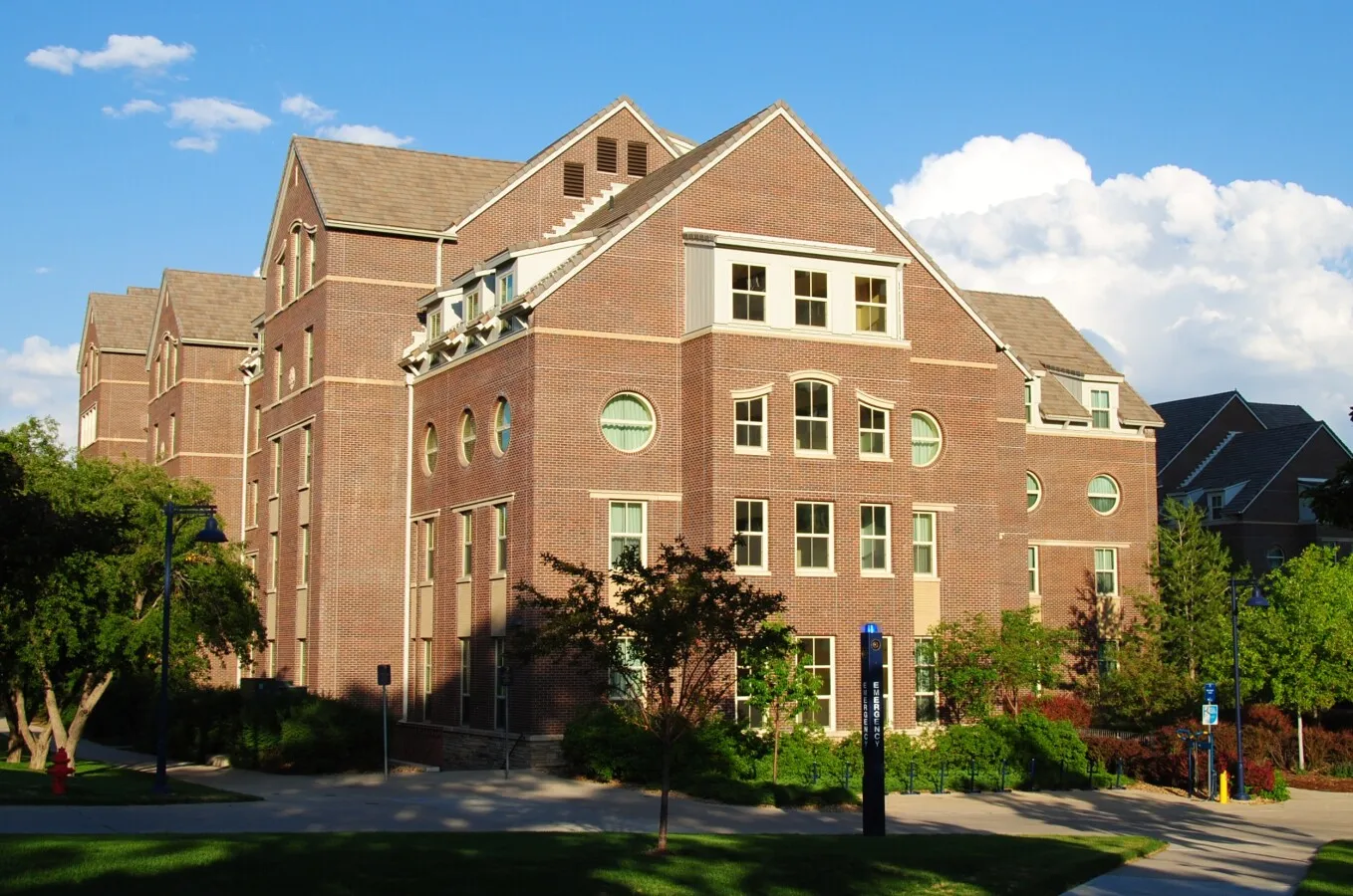 View to the southeast