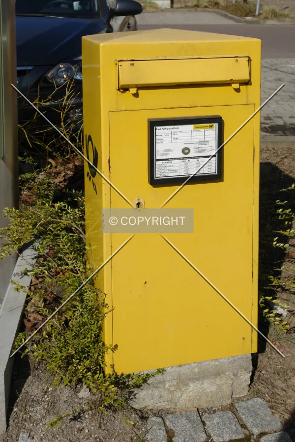 Mailbox of Deutsche Post in Germany
