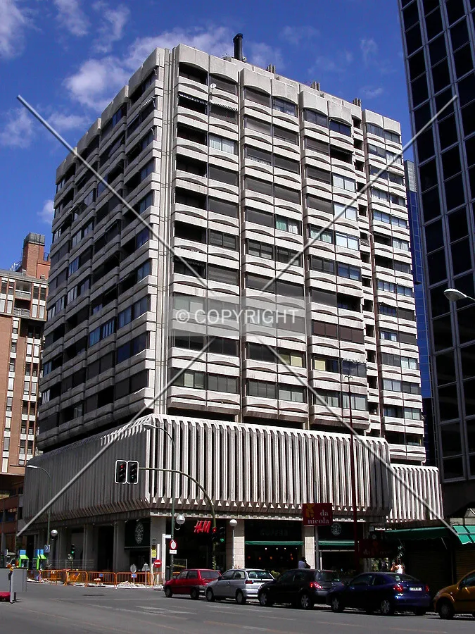 As seen from calle Orense