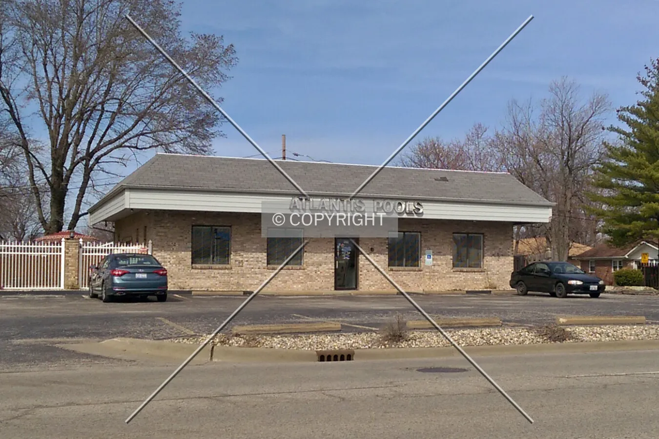 View from the southwest; March 21, 2015