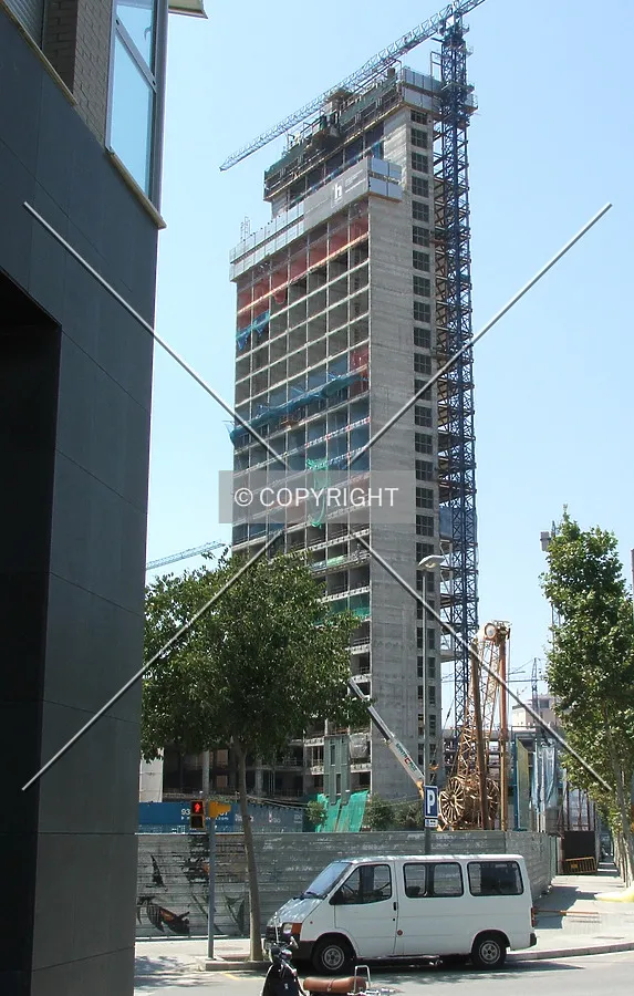View from Avinguda Diagonal