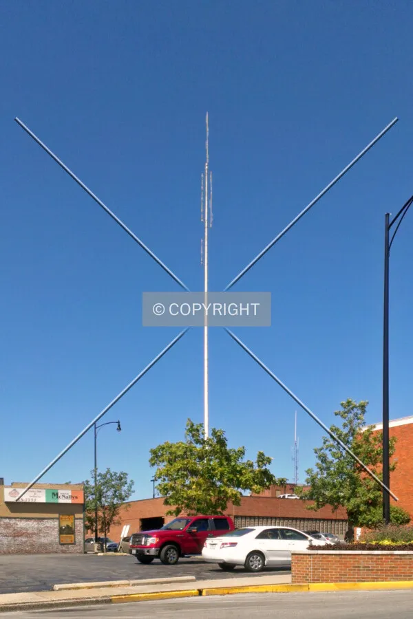 View from the southwest; July 27, 2012