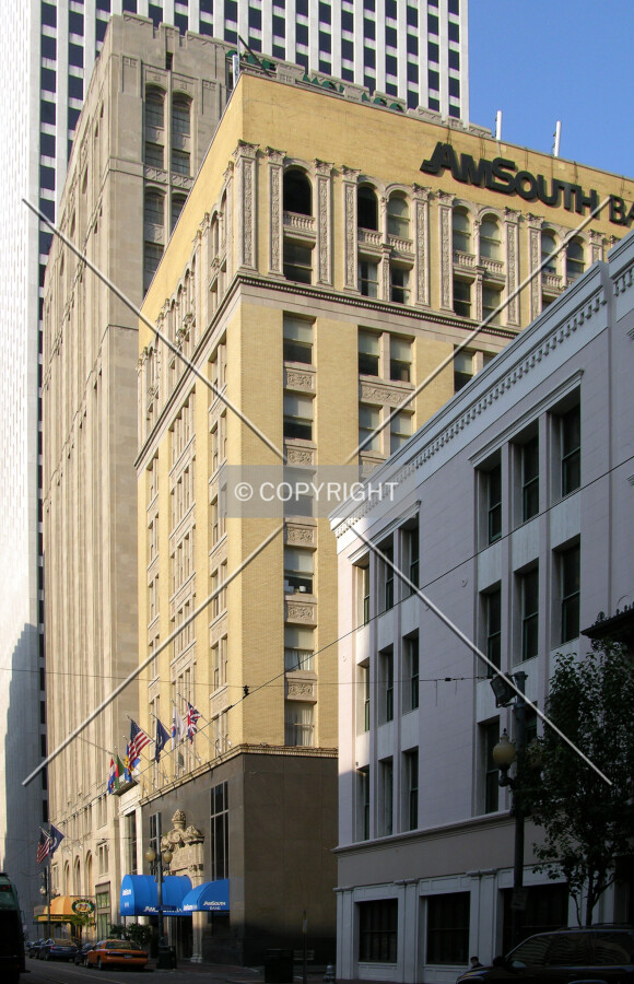 Looking southwest from St. Charles Avenue