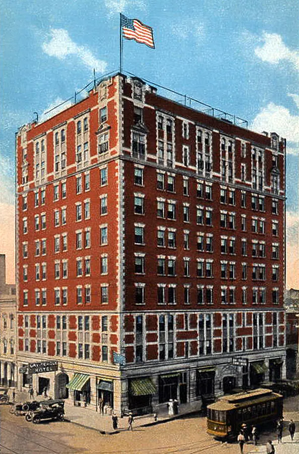 View from the north