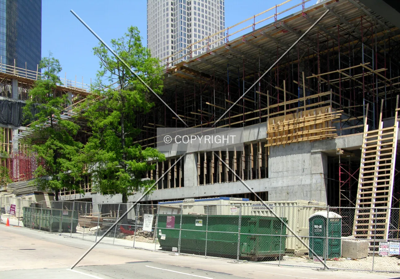 From the southeast across East 4th Street