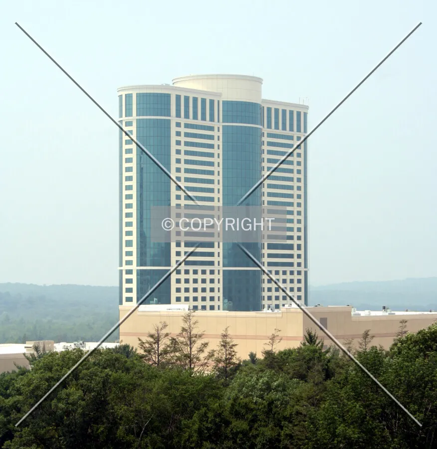 View from parking garage