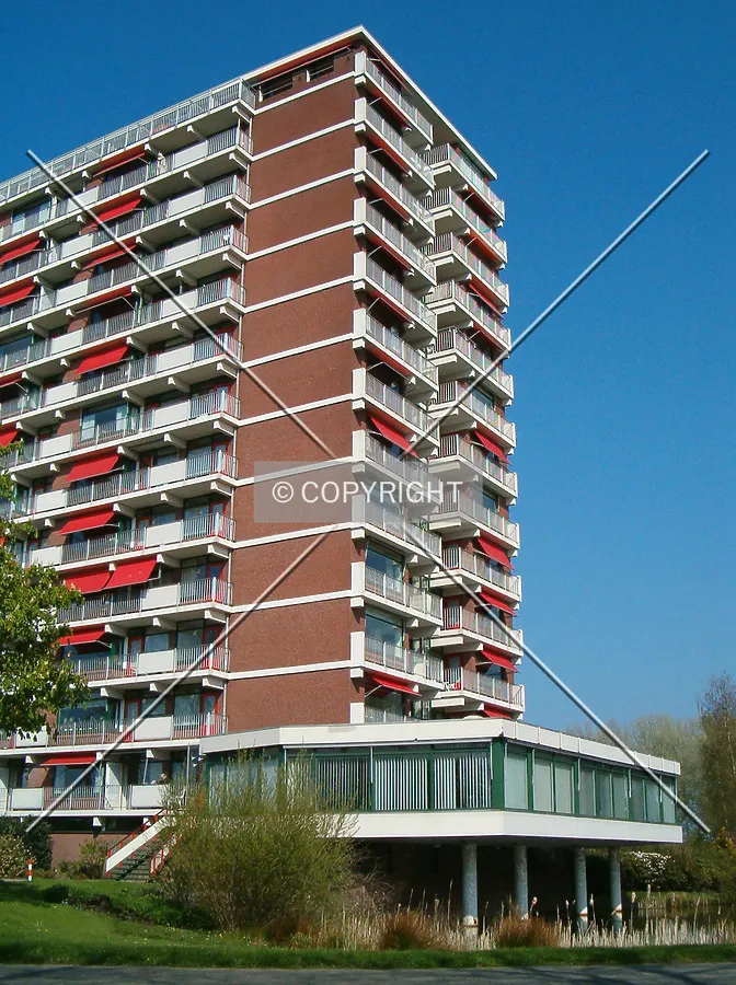 Southside of the buiding as seen from Haverstuk