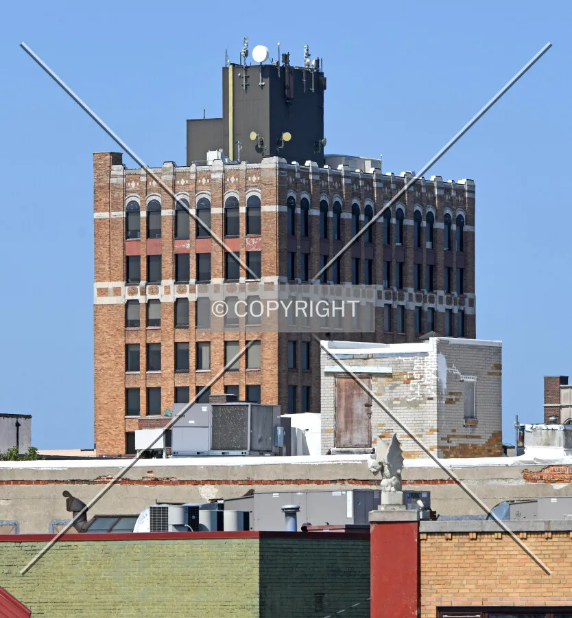 View from the southeast