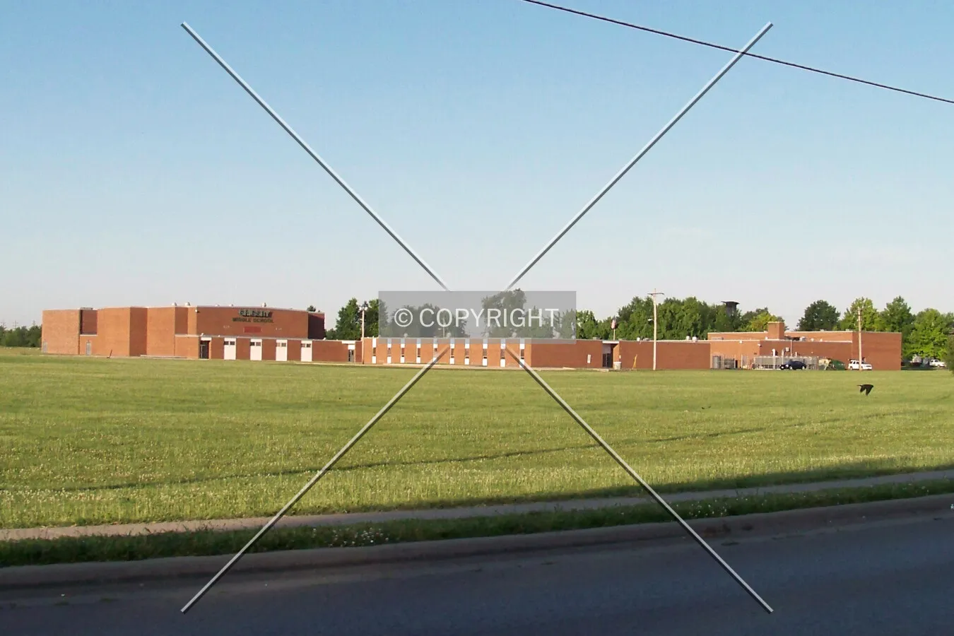 View from the northeast; June 29, 2009