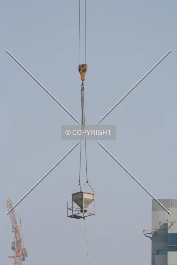 View of the construction equipment