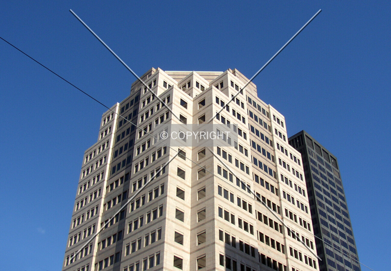 Looking up the northwest corner from across North Main Street