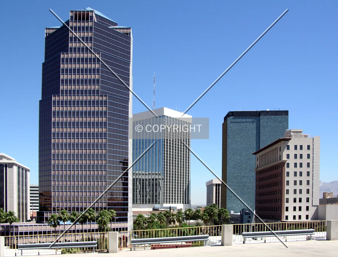 Downtown from the south