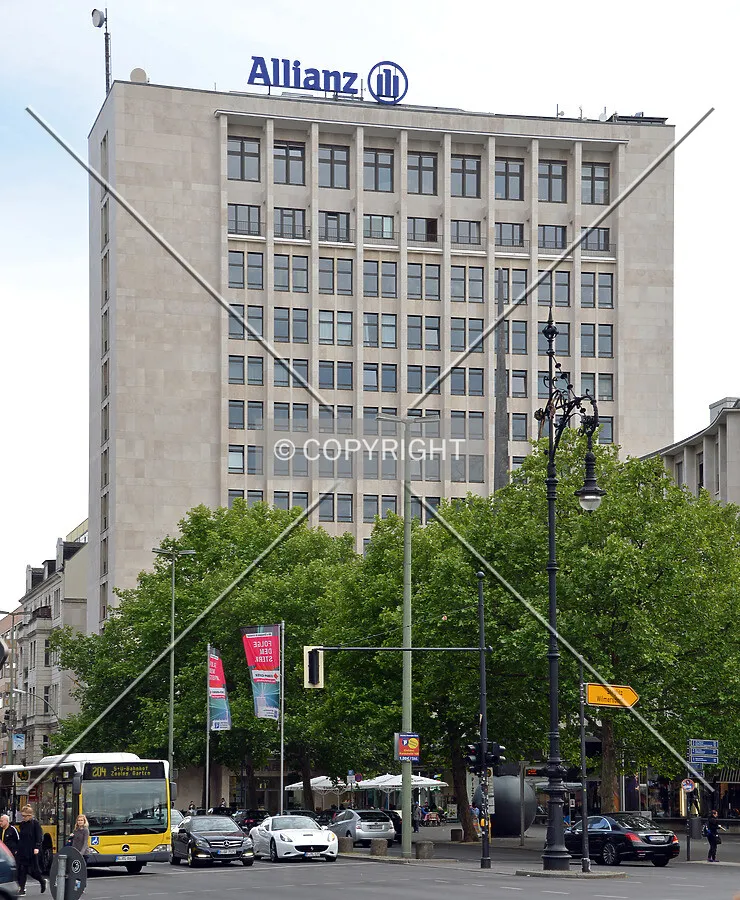 View from the northeast along Joachimstalerstrasse