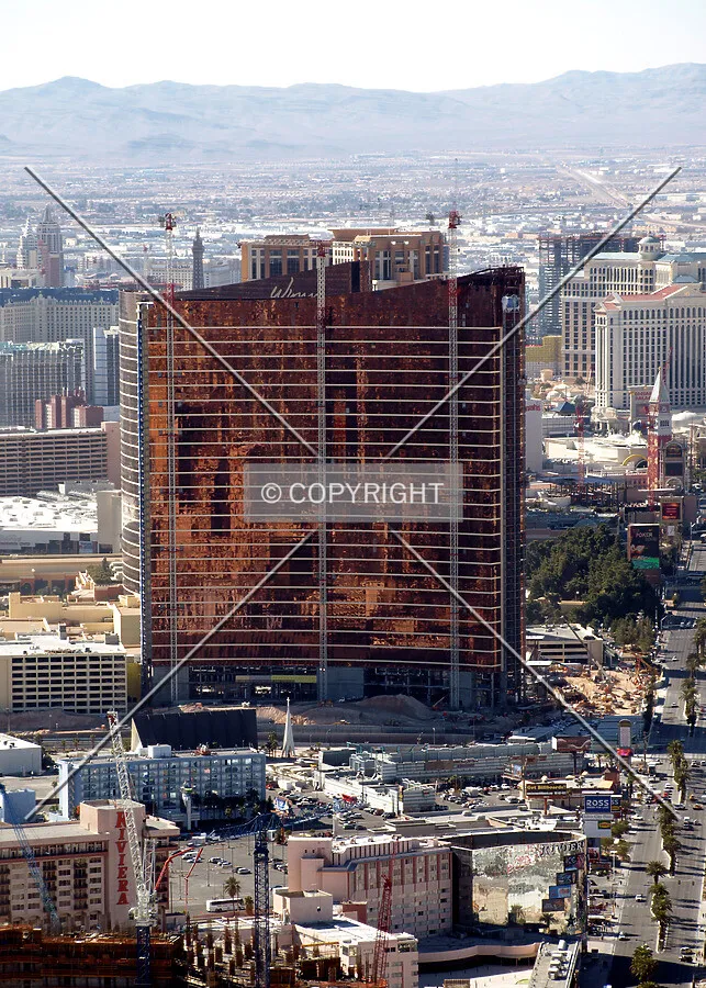 Looking south from Stratosphere Tower