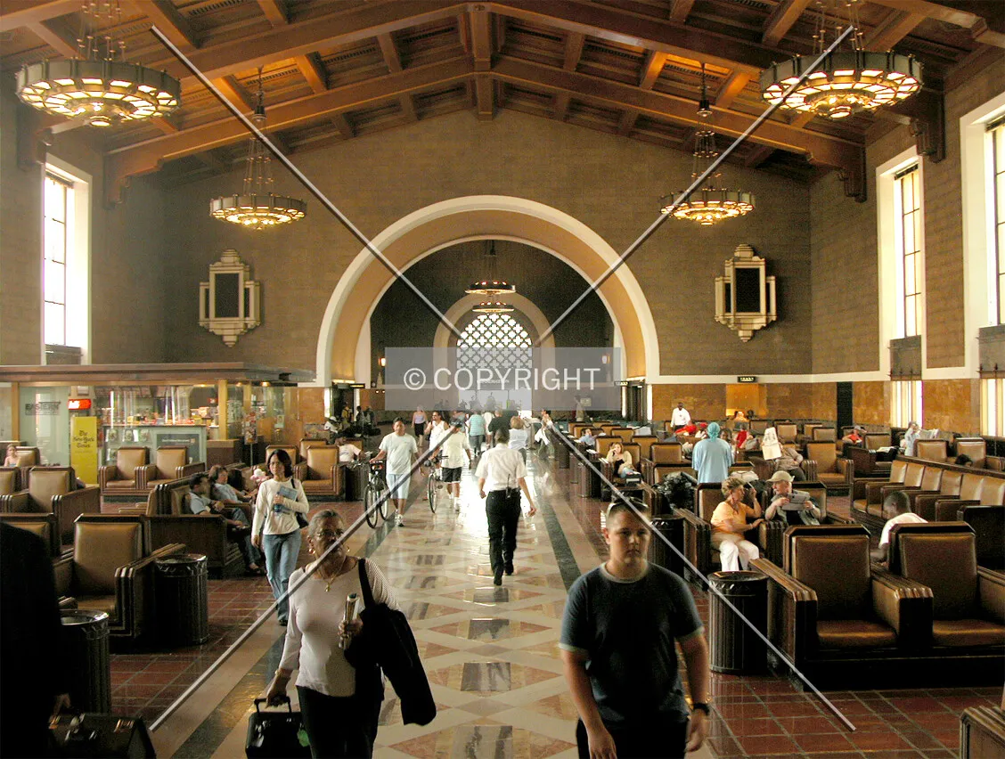 The station's waiting room