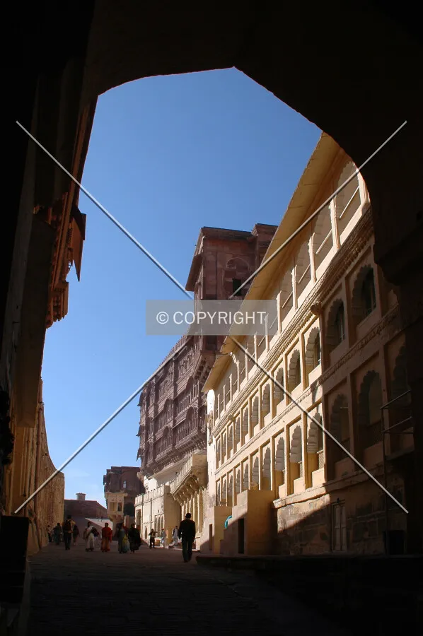 As seen through Lohapol Gate