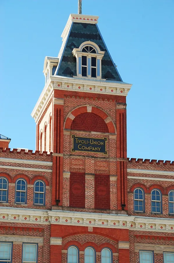 View from the northeast
