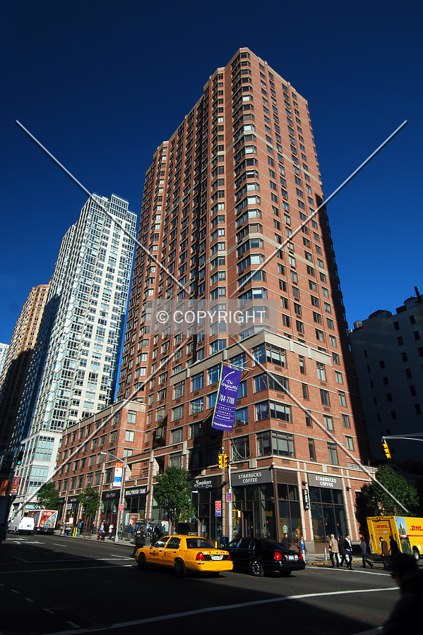 Viewed along 6th Avenue