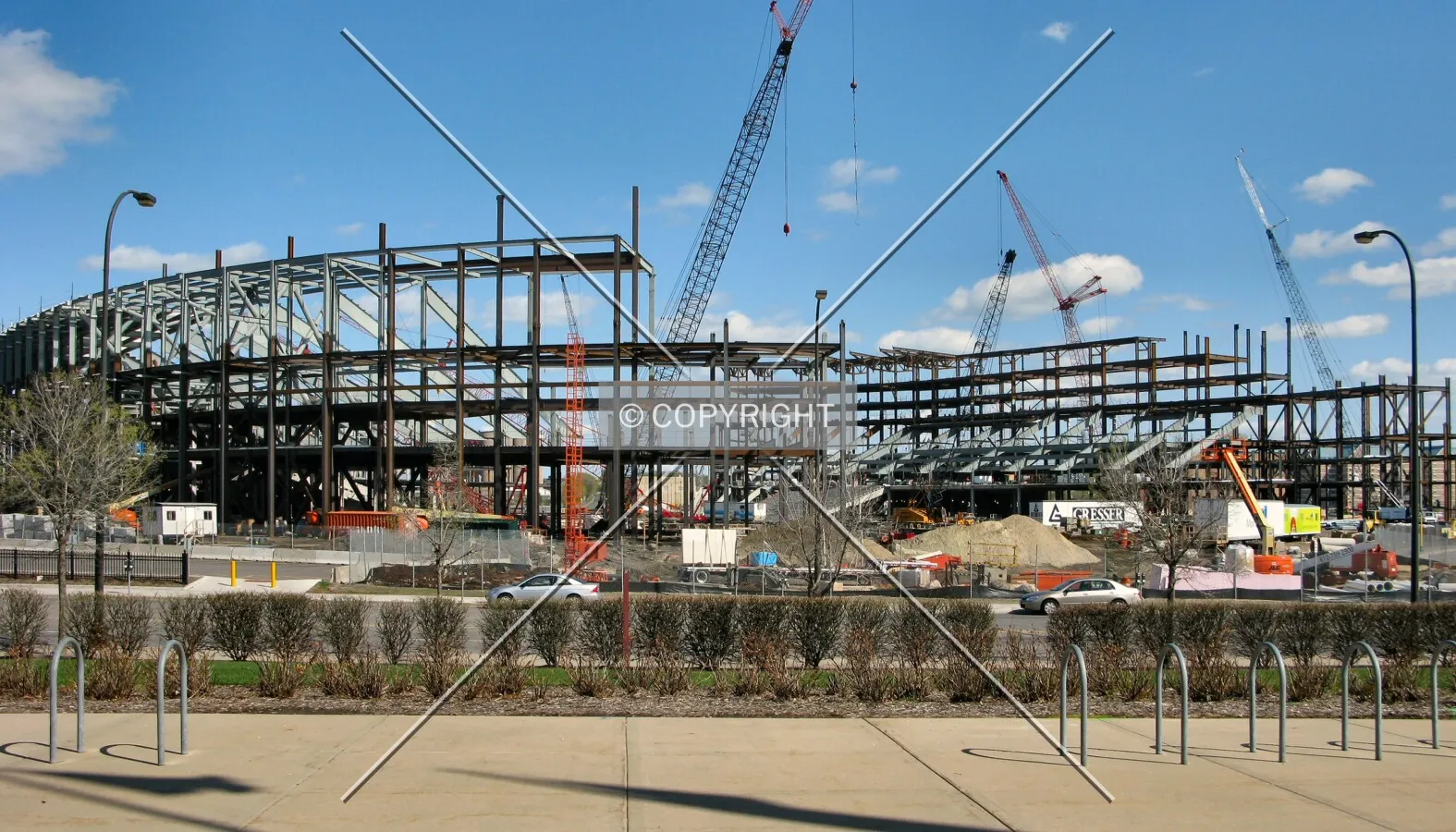 Panorama from Mariucci Arena