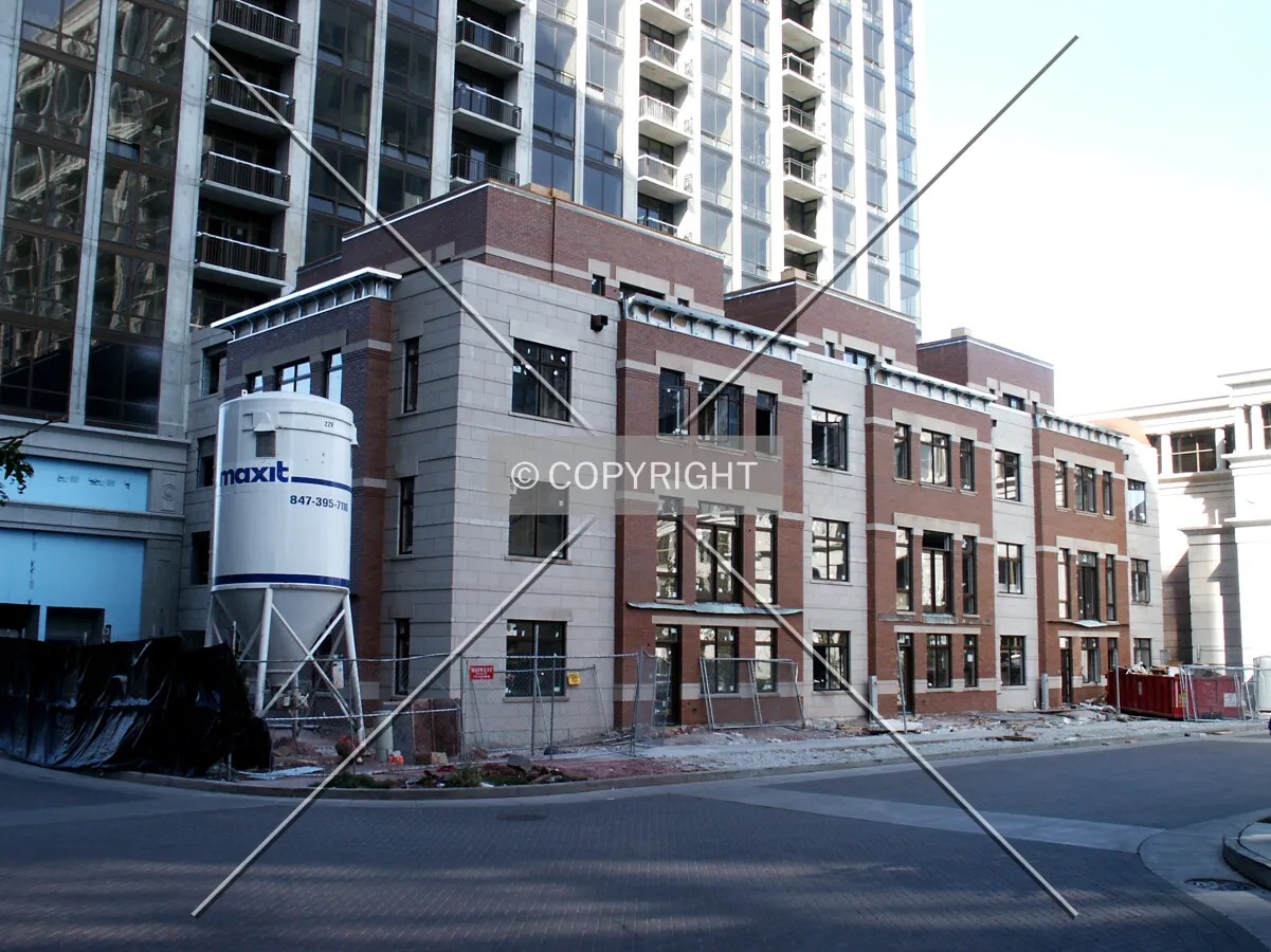 Townhouses at the base