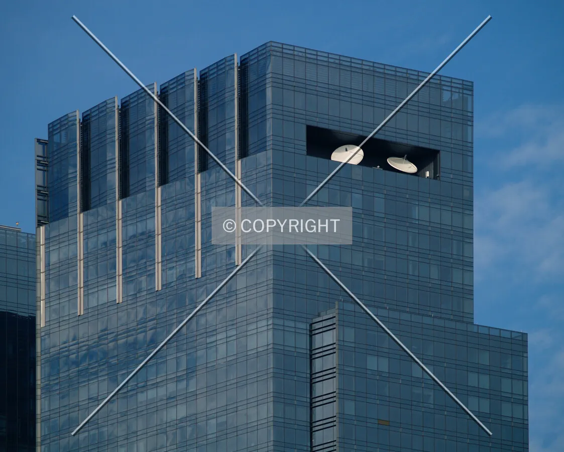 Top floors from the southwest