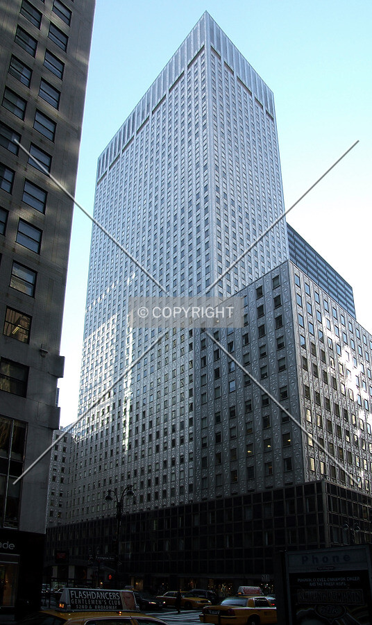 View from the northwest at Lexington Avenue and 42nd Street